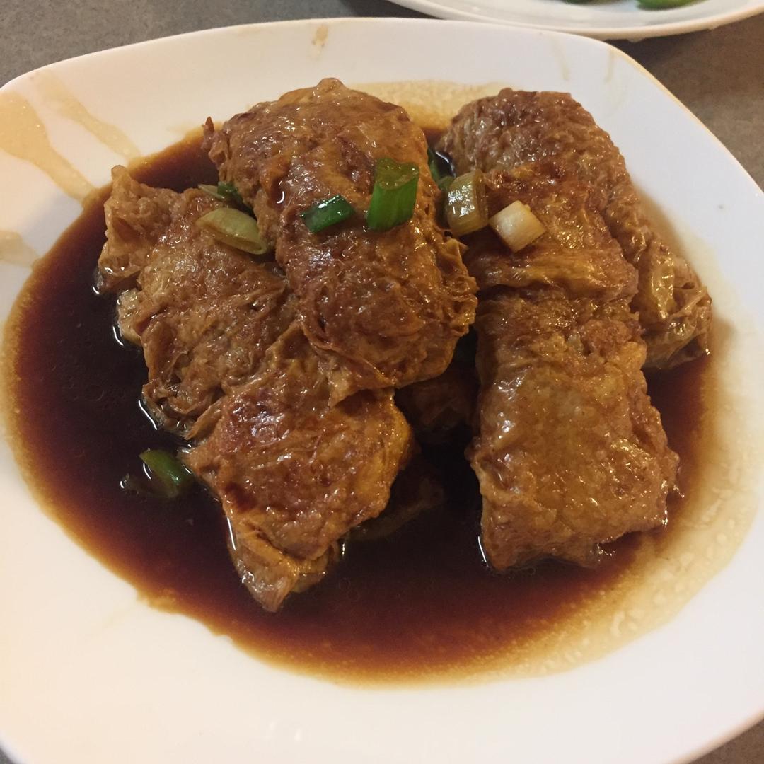 豆腐衣包肉