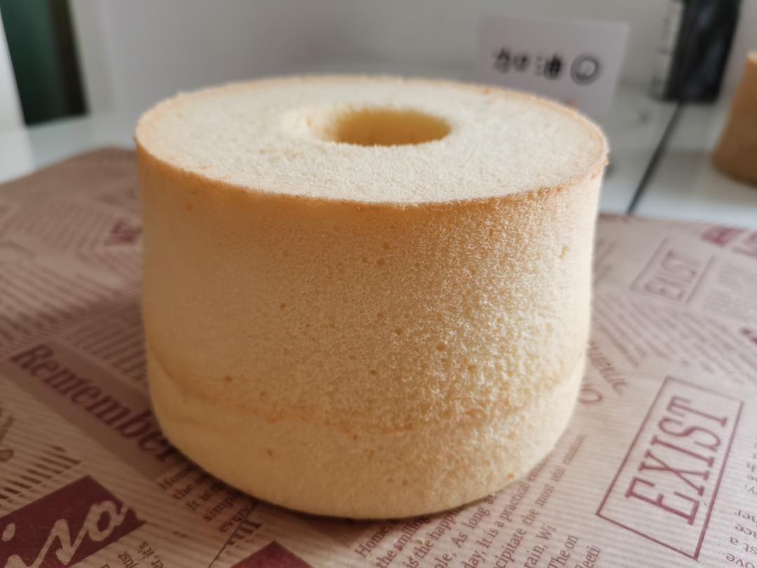 戚风蛋糕（烫面法）超级好吃！