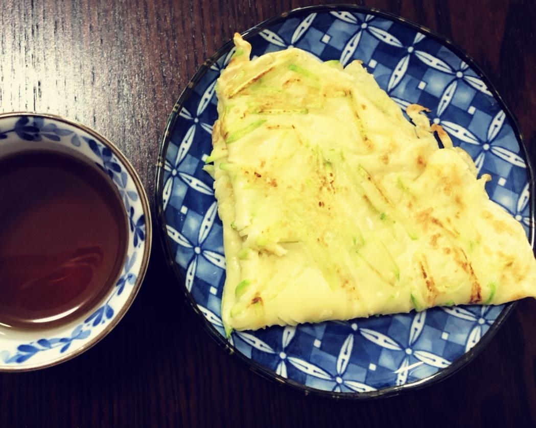 西葫芦pancake糊塌子