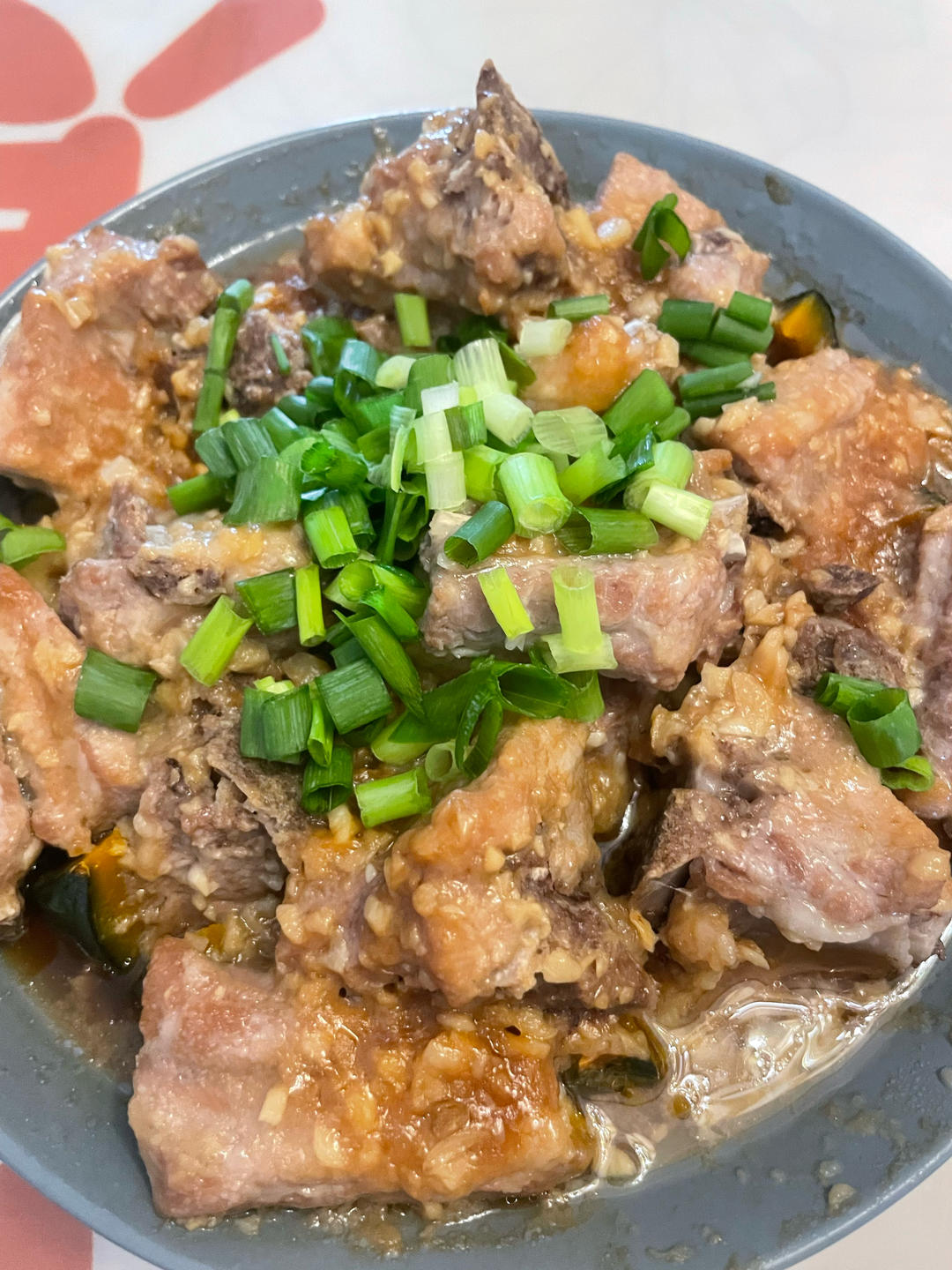 两步！做出嫩滑又多汁的南瓜🎃蒸排骨