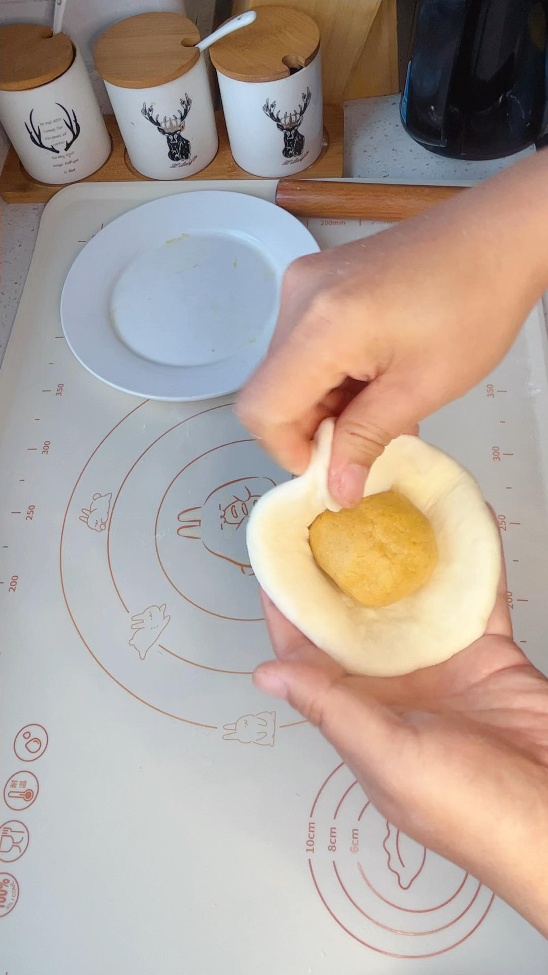 纯奶手撕吐司的做法 步骤1
