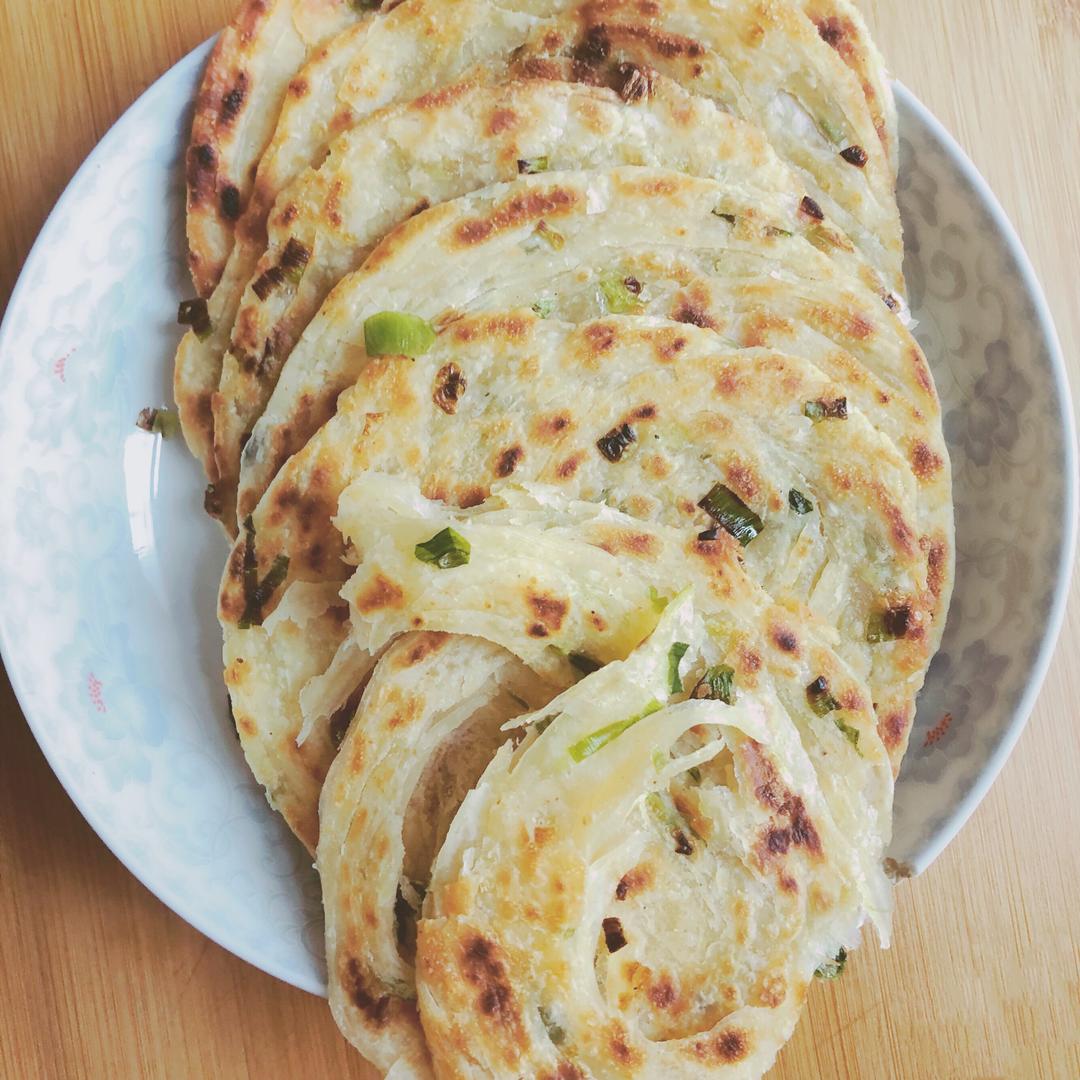 葱油饼（饺子皮）的做法