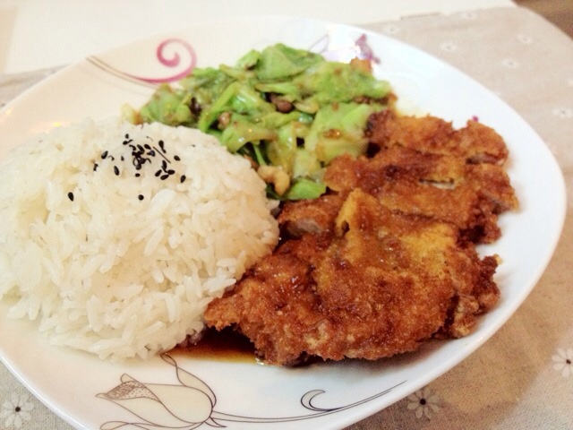 黑椒猪排饭