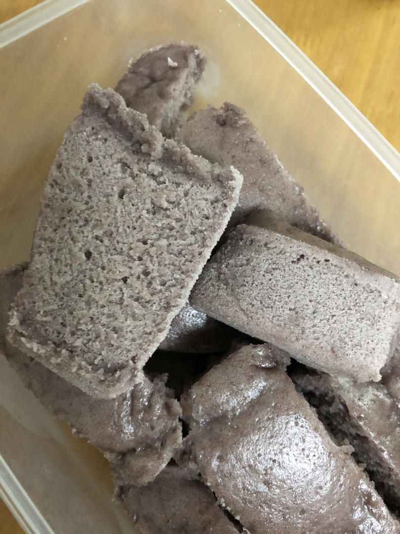 超简单的黑米发糕教程