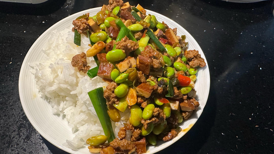 毛豆炒香干｜家常小炒