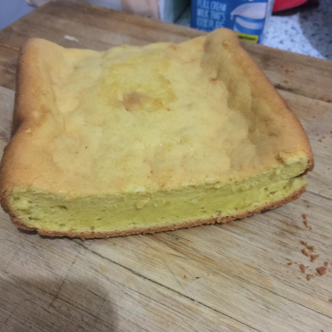 ACA面包机版戚风蛋糕