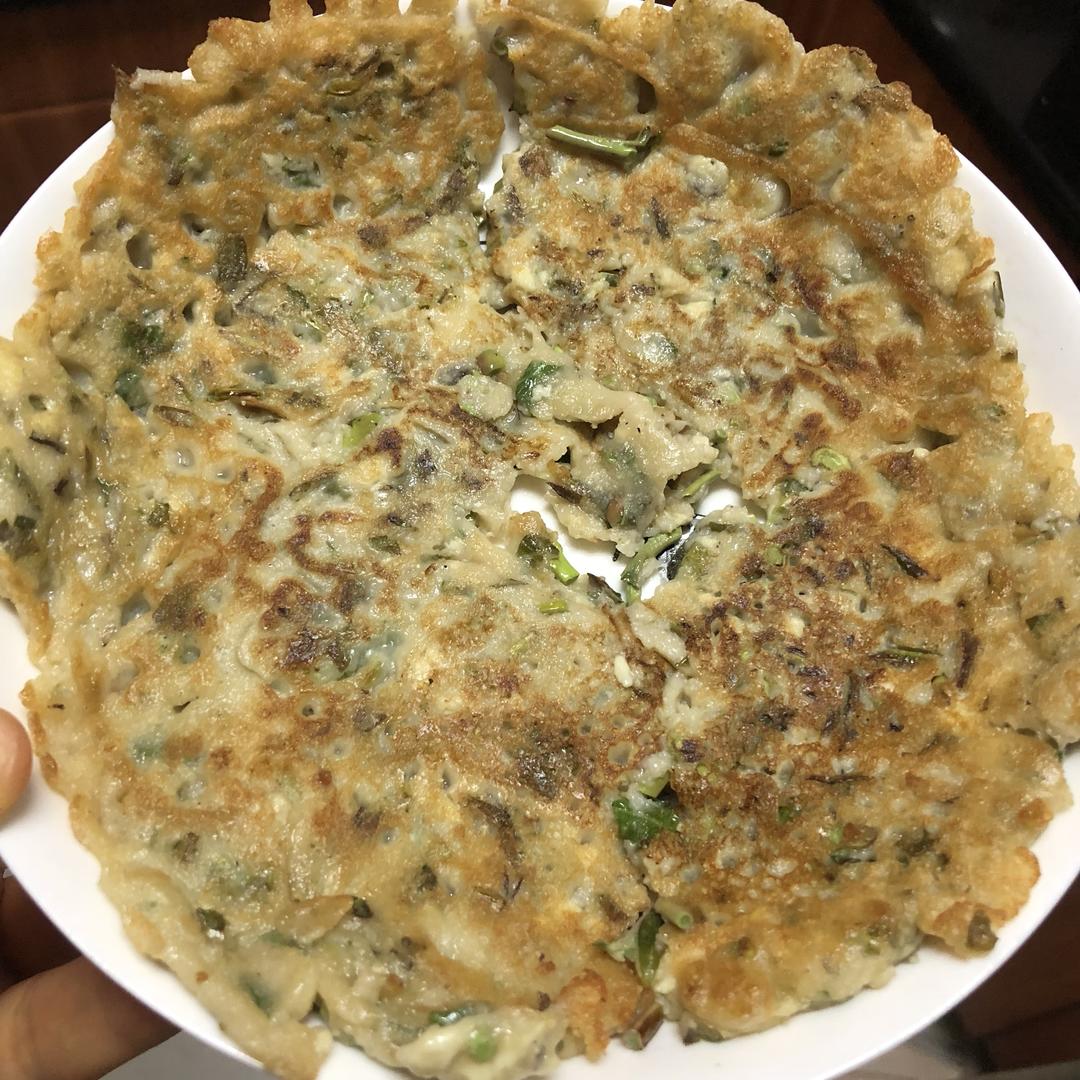 香椿鸡蛋饼的做法