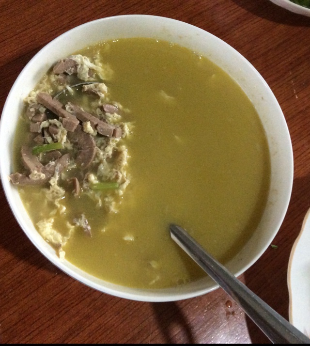 漫谷云烟做的猪腰鸡蛋汤