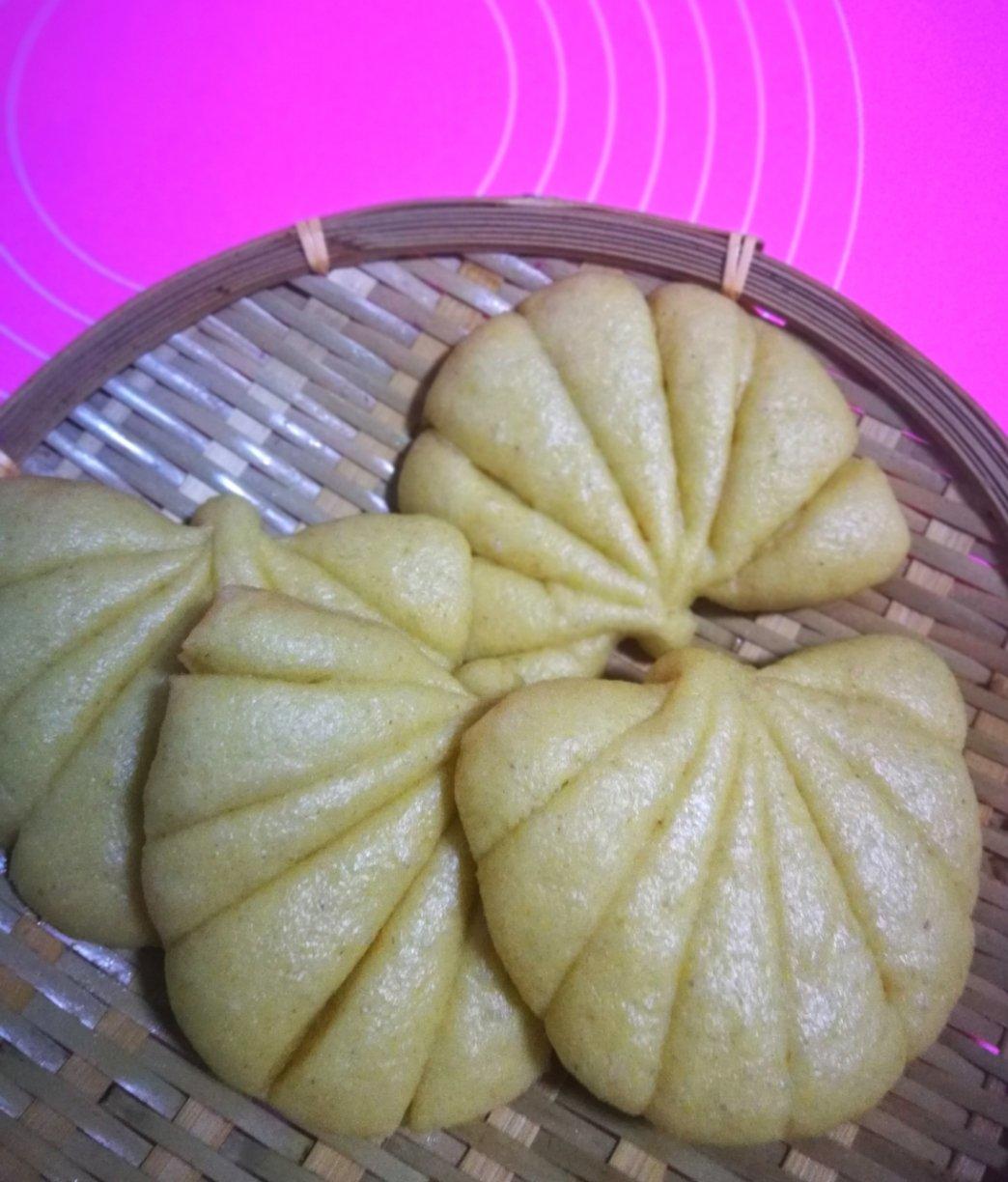 玉米粉荷叶饼(一次发酵)