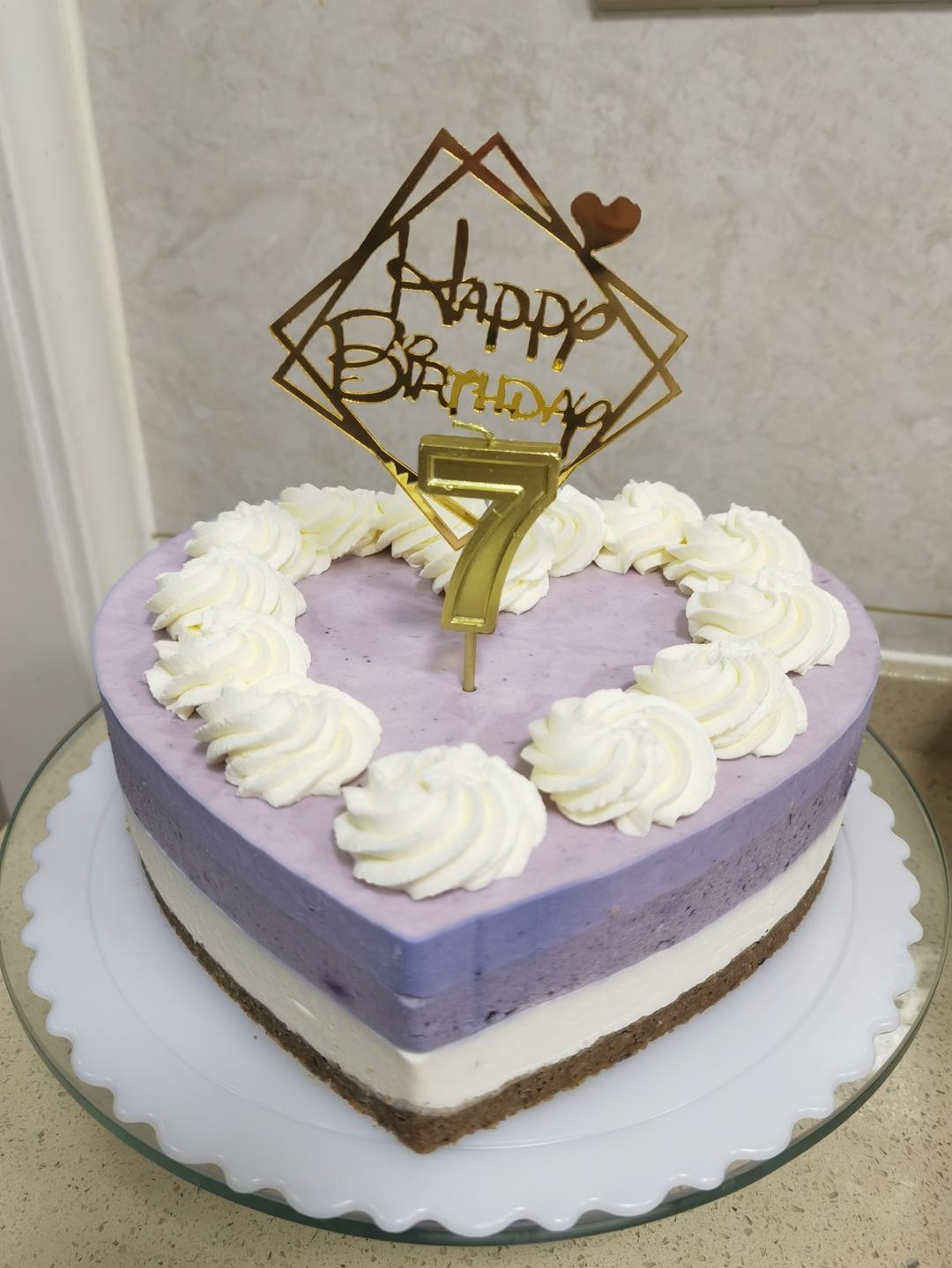 留学生必学慕斯--蓝莓酸奶慕斯