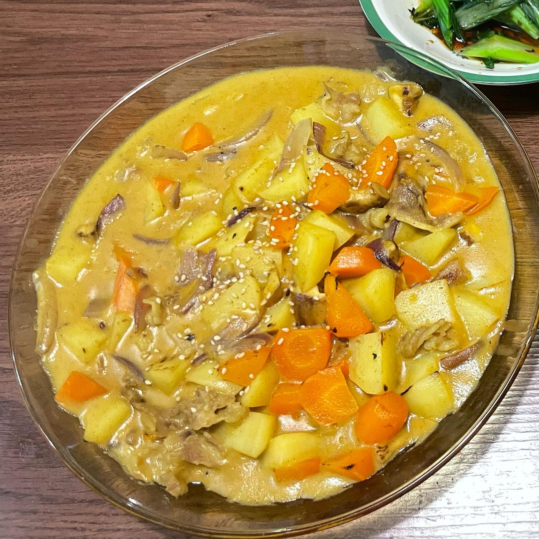 超简单咖喱肥牛饭