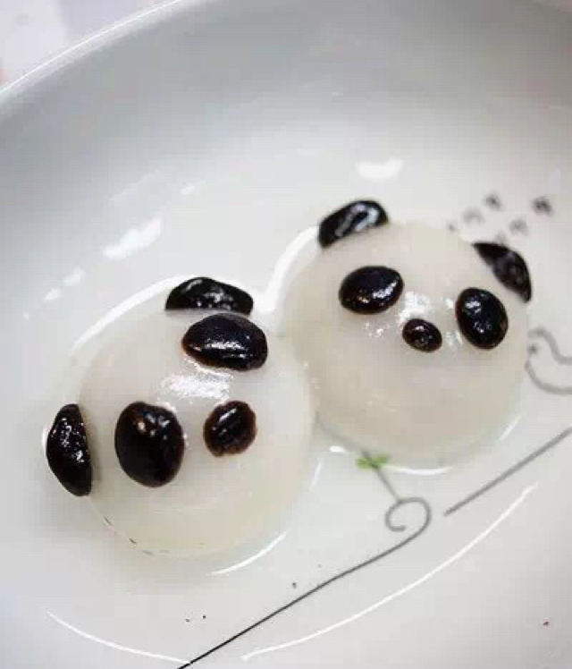 熊猫红豆汤圆