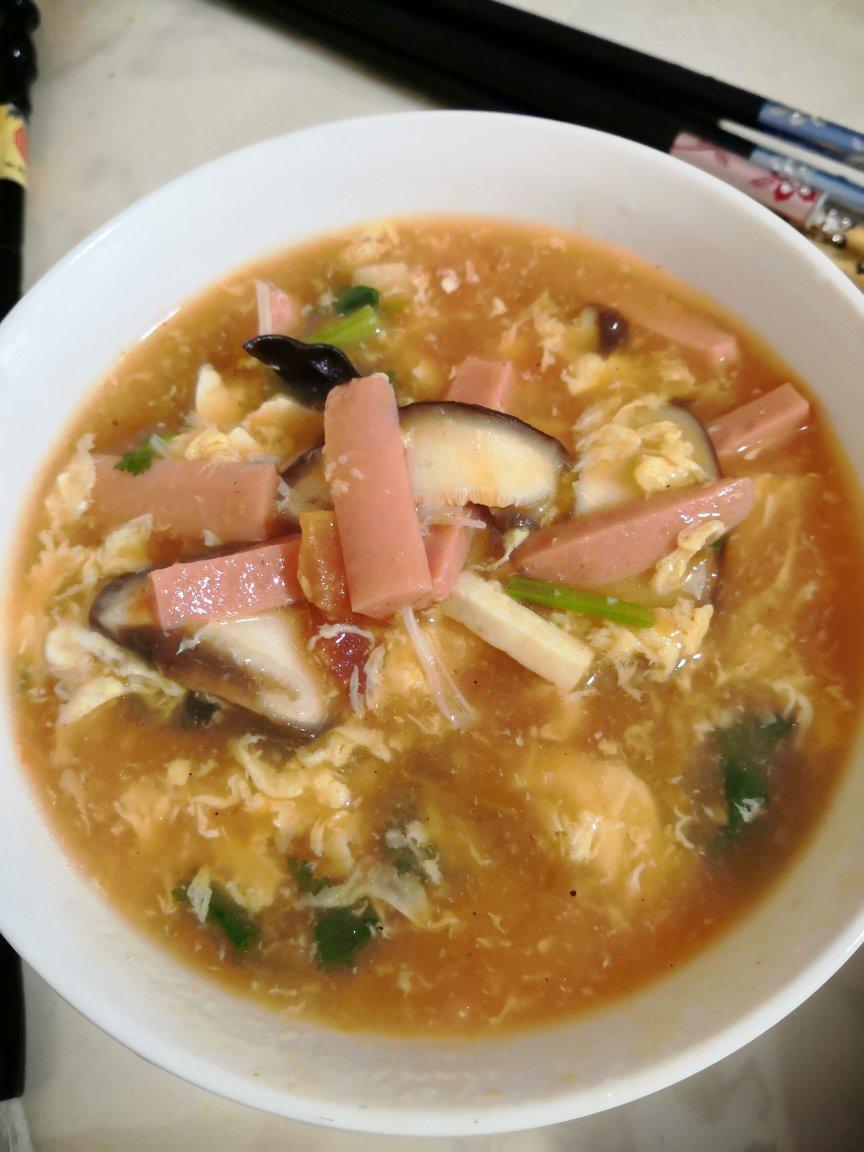 10分钟就能搞定的低脂酸辣汤❗好喝又开胃