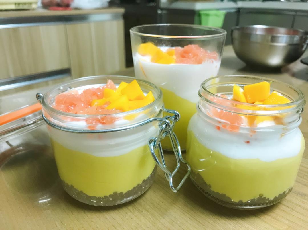 不输甜品店的杨枝甘露