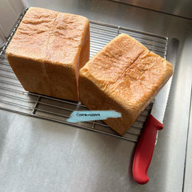 适合春秋天做的直接法橄榄油大吐司 用量笔记by pink-rabbit