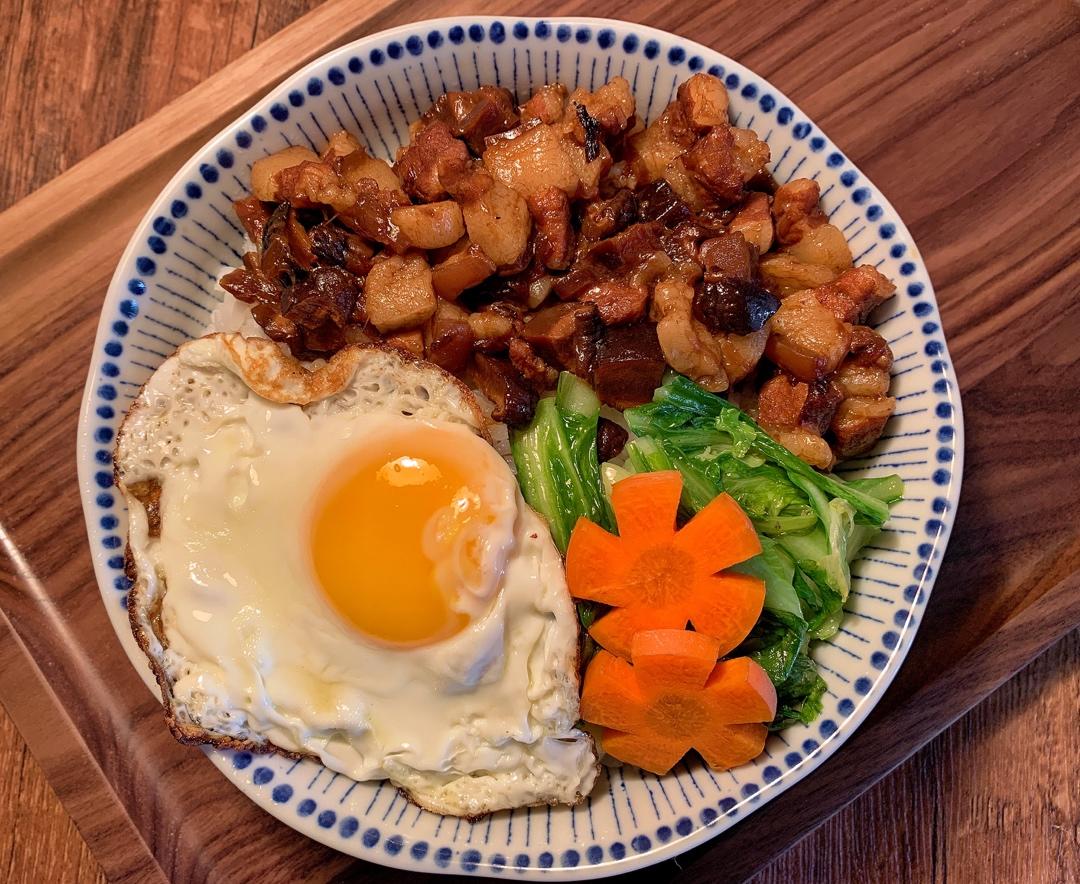 好吃到停不下来的卤肉饭