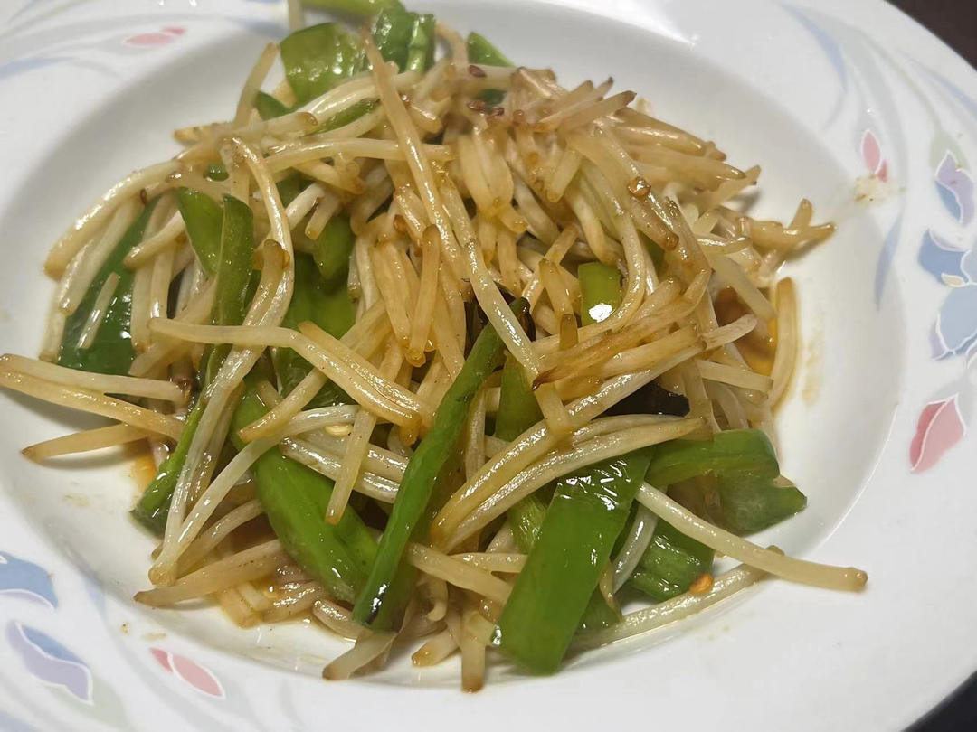 爆炒绿豆芽