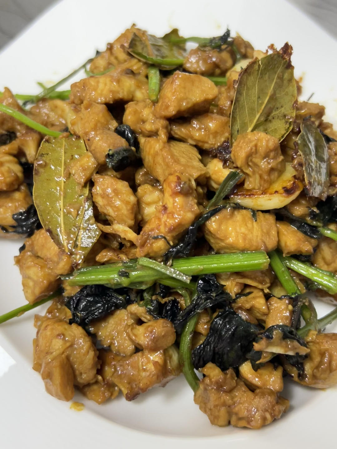 紫苏盐煎鸡（可空气炸）