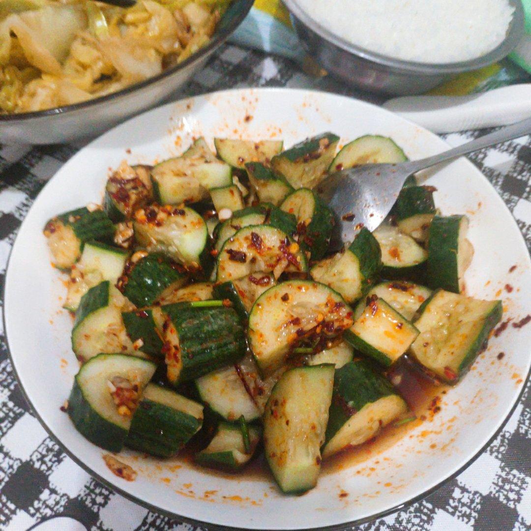 🔥5分钟完成✅巨好吃的凉拌黄瓜❗️清脆爽口‼️