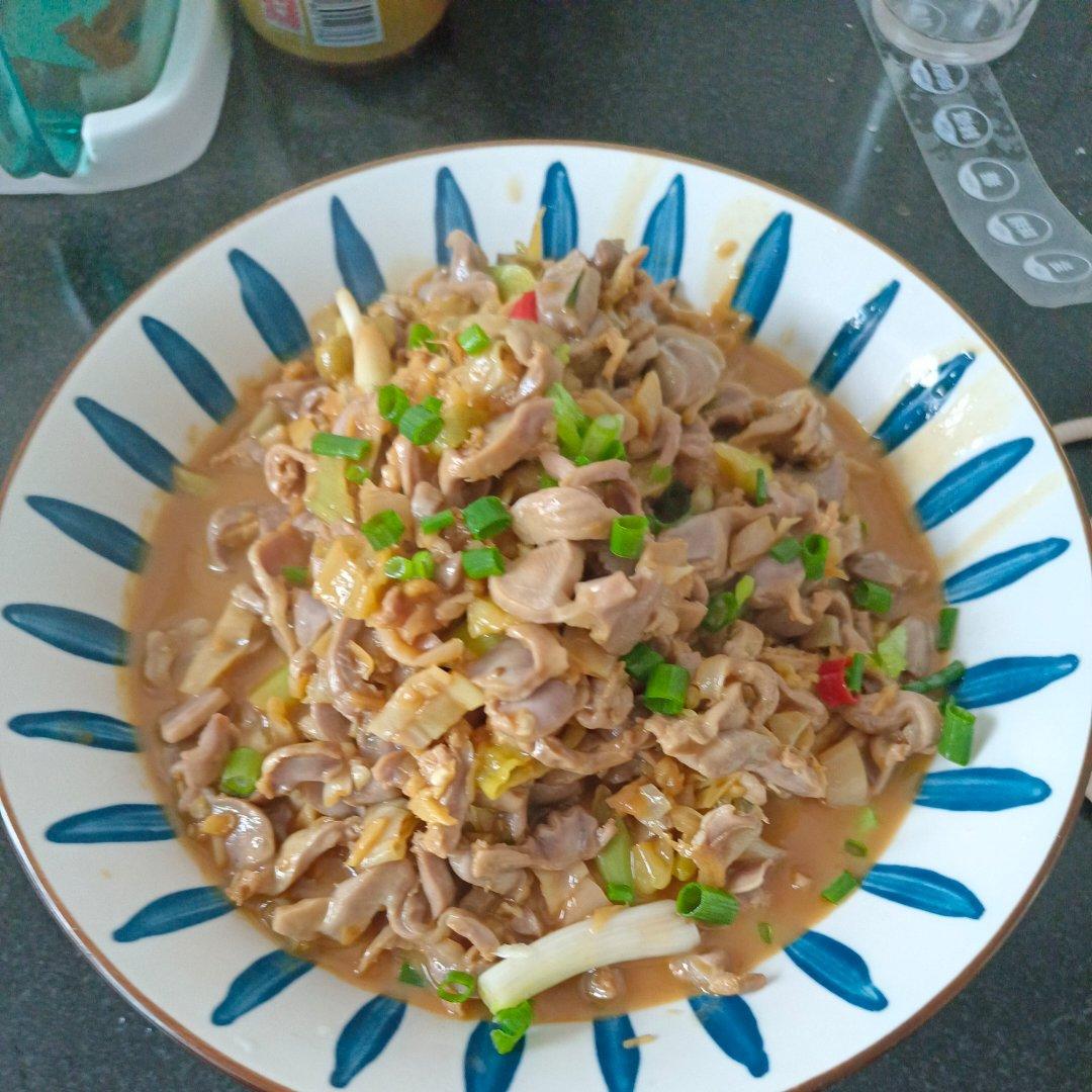 能吃三碗饭的开胃菜-酸辣鸡杂