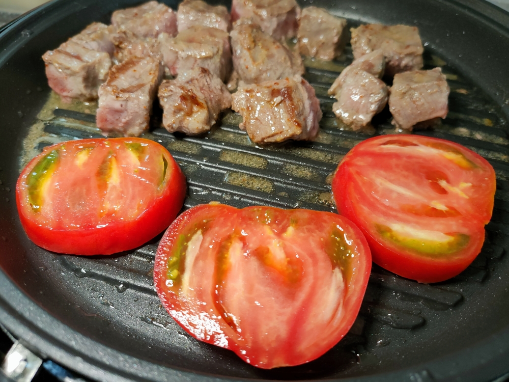 烤日本番茄牛肉粒的做法 步骤4