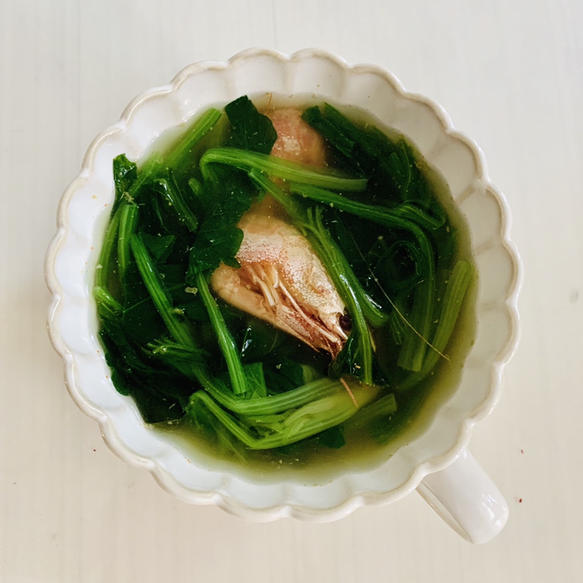 海鲜菠菜汤的做法