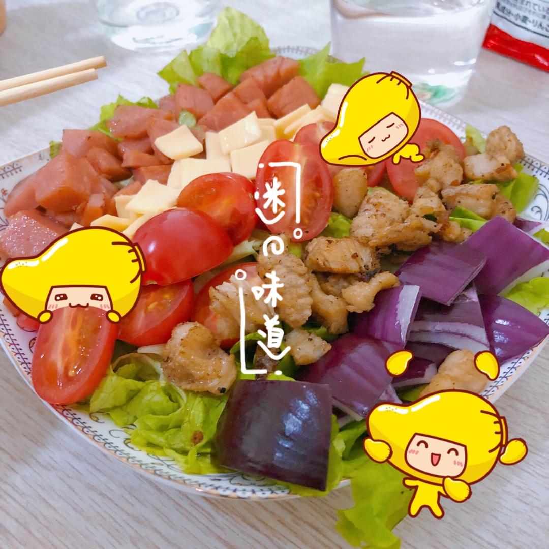 营养齐全的【Cobb Salad】