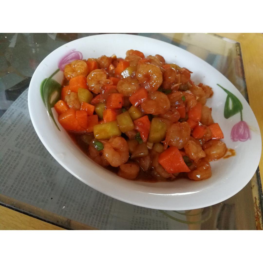 糖醋虾仁