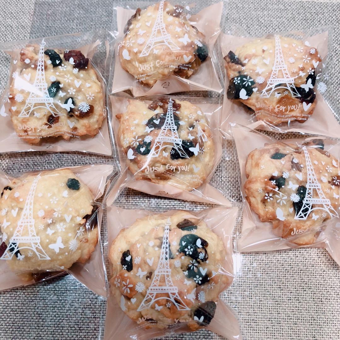 蔓越莓椰子曲奇 Cranberry & Coconut Cookies