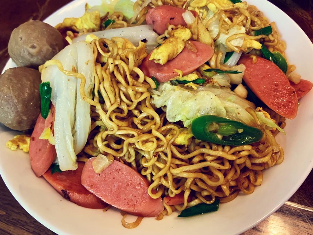 炒方便面￨幸福感爆棚