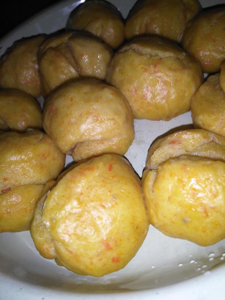 奶香胡萝卜馒头