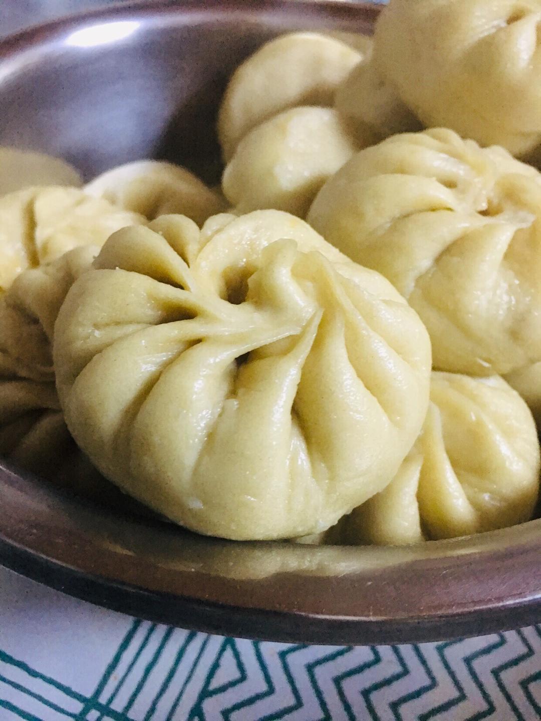 虾油鲜虾素包子的做法