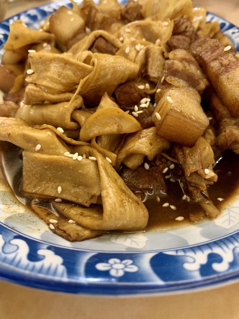 百叶结烧肉