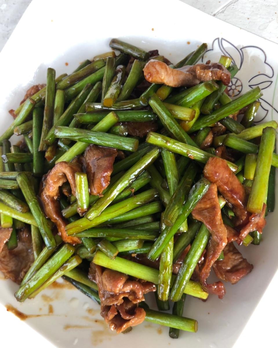 蒜薹炒肉