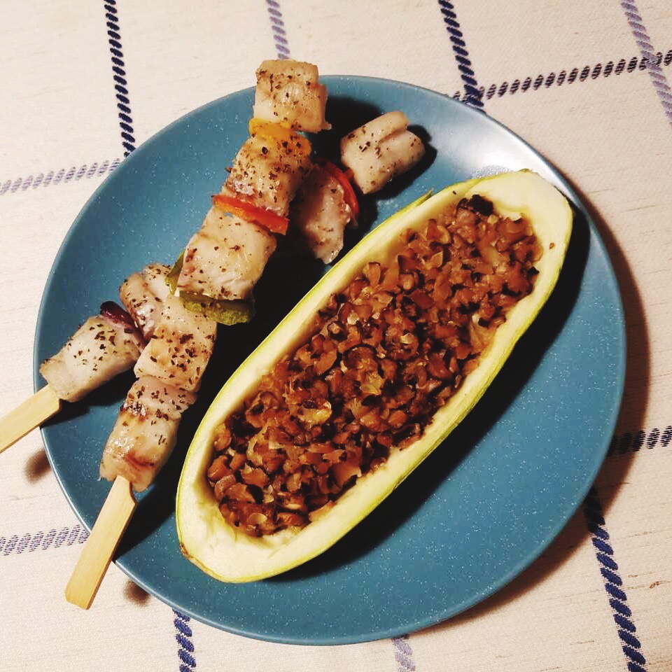 意式牛肉烤西葫芦