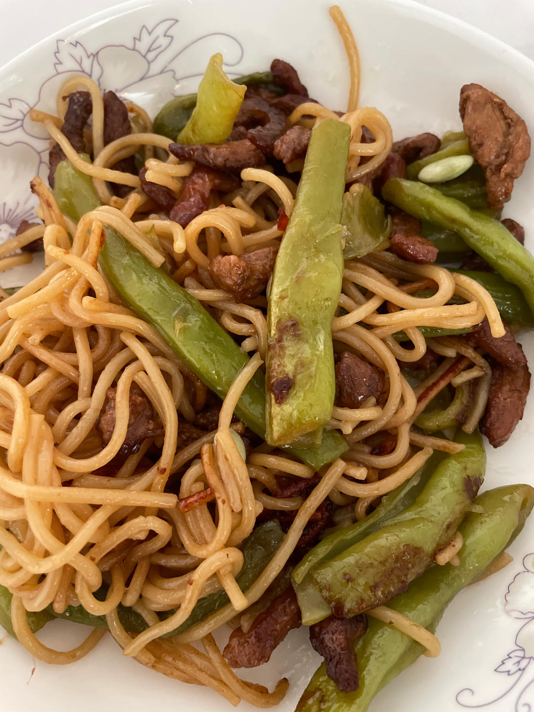 家庭版豆角焖面