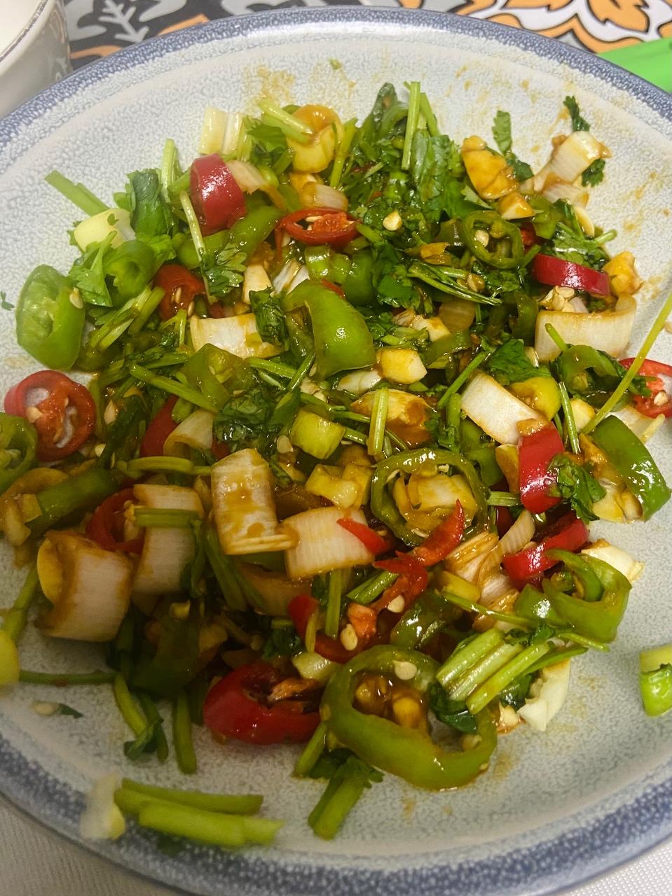 老虎菜—东北小沙拉