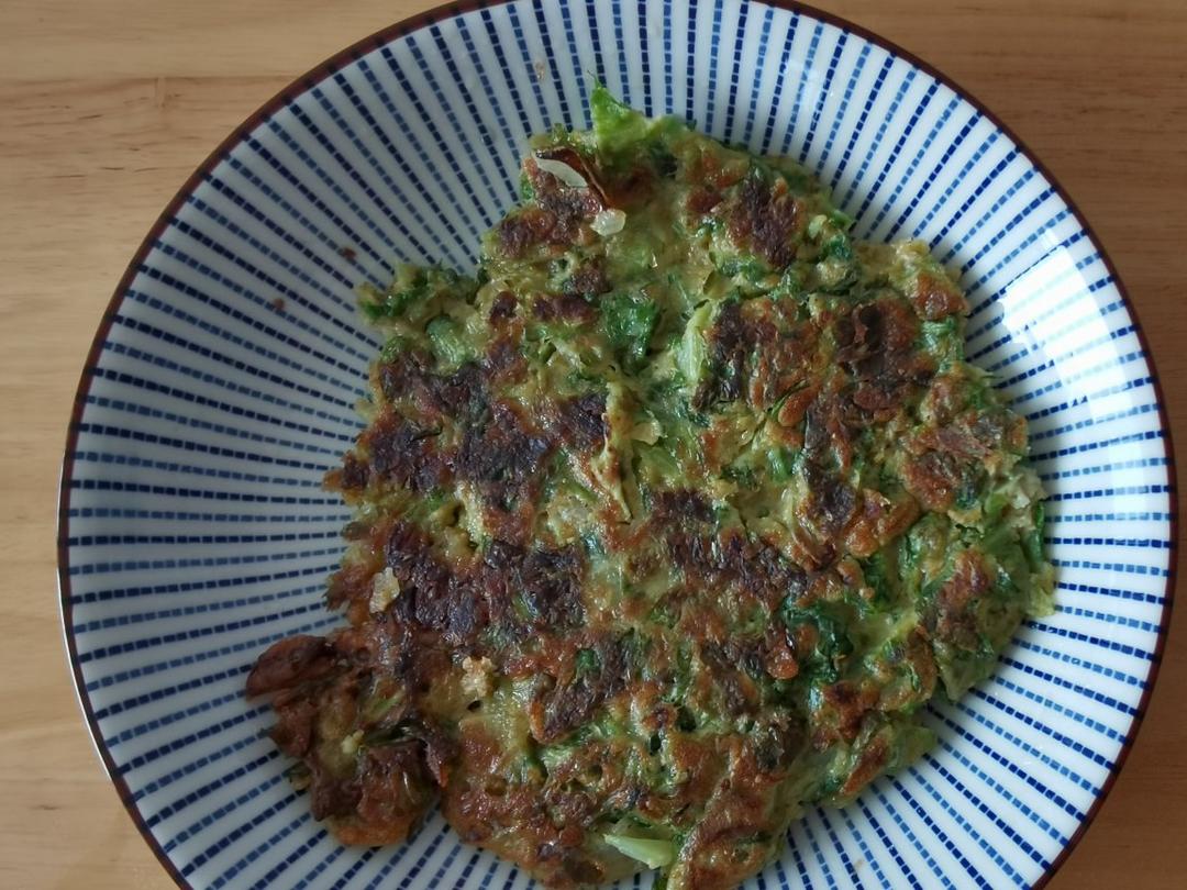 脆嫩生菜饼