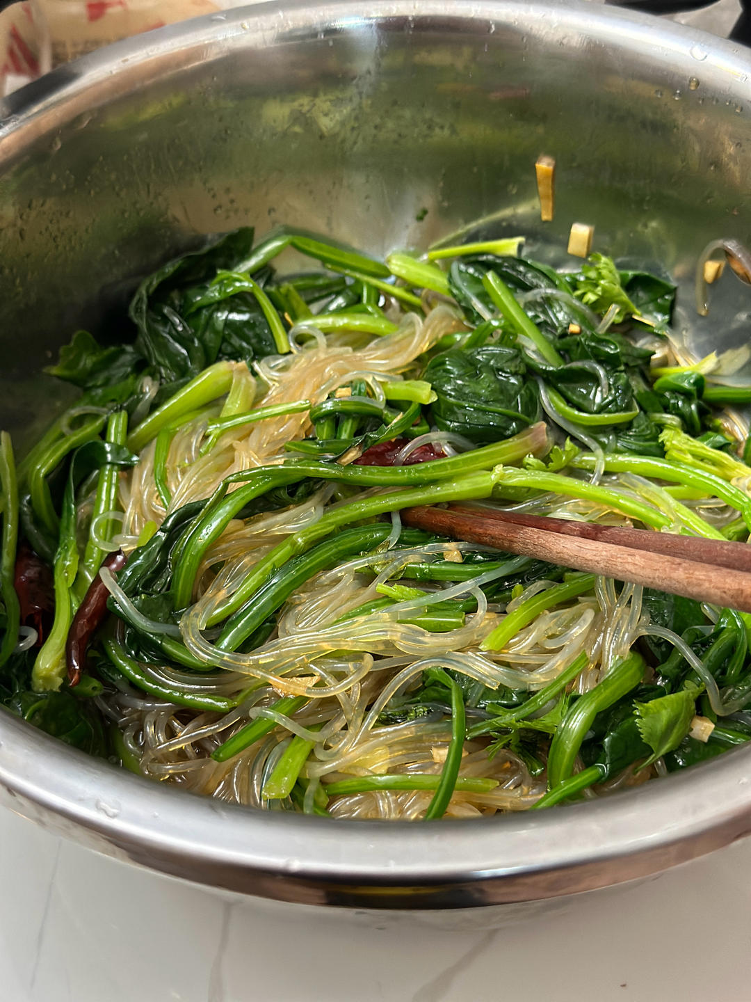 万能凉拌菜料汁（凉拌菠菜粉丝）