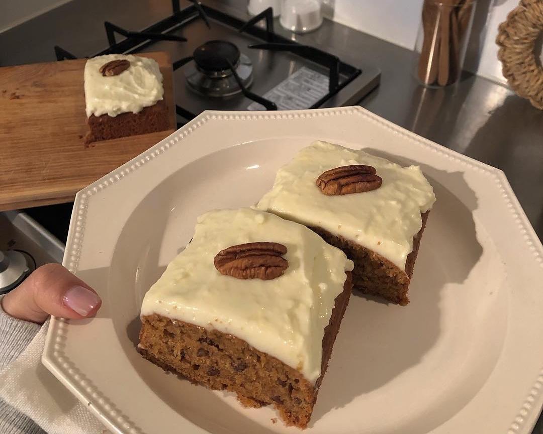 onuk vlog 胡萝卜蛋糕 Carrot Cake🥕的做法