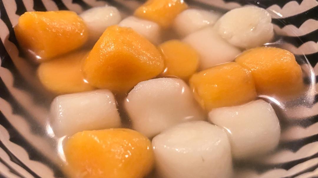 自制三色芋圆1⃣️（附上窍门详细比例）