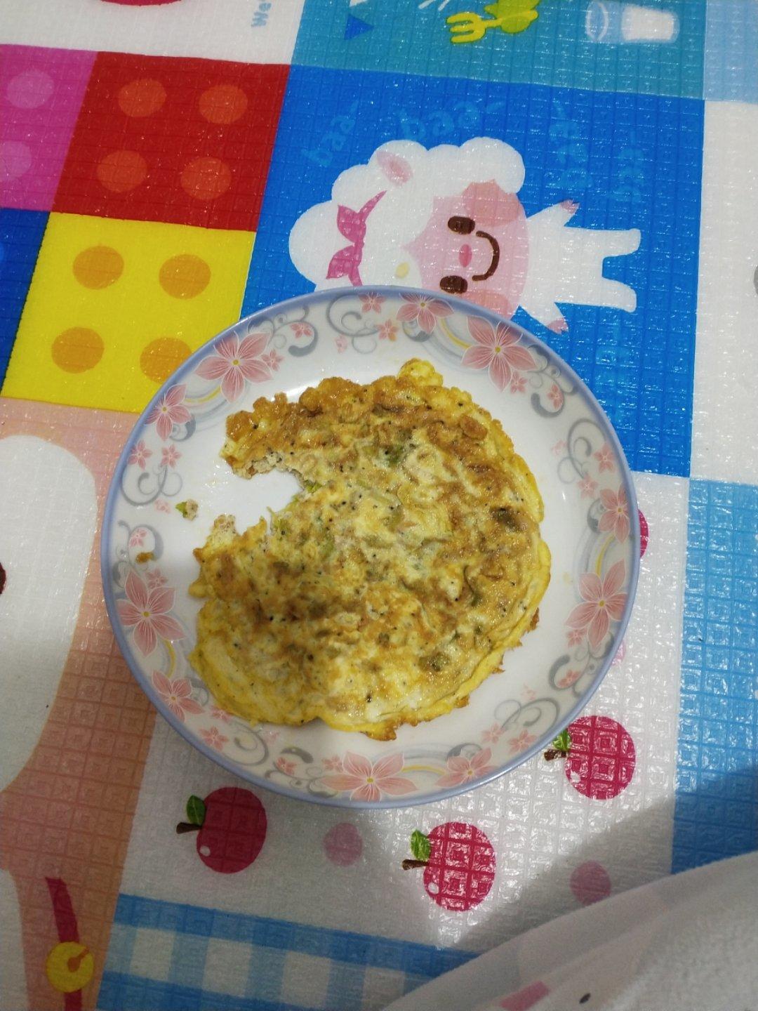 【辅食】鸡蛋生菜煎饼