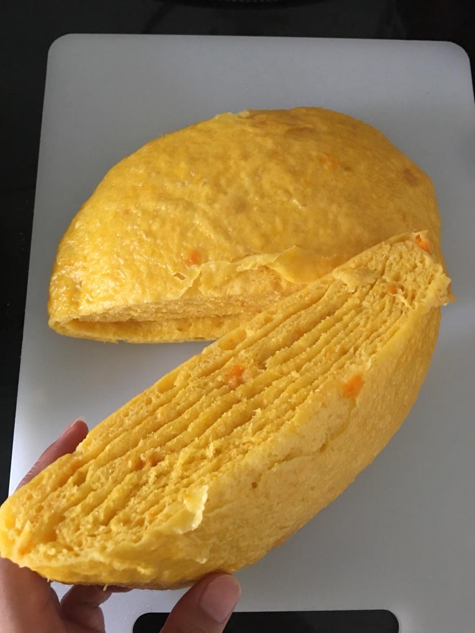 不用美颜的南瓜【蒸饼】