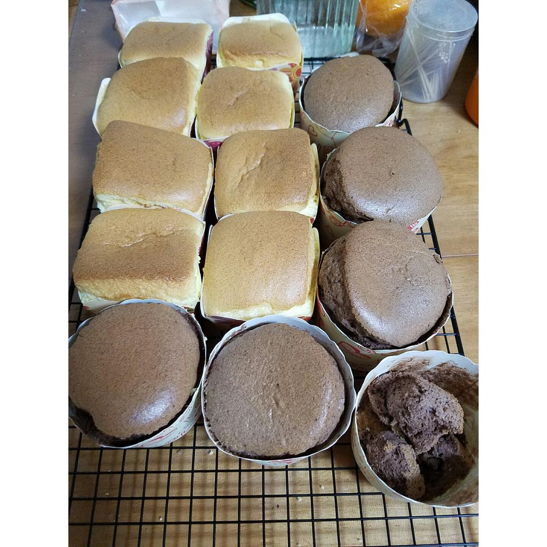 《Tinrry+》戚风蛋糕（6寸配方）（基础、超详细教程）