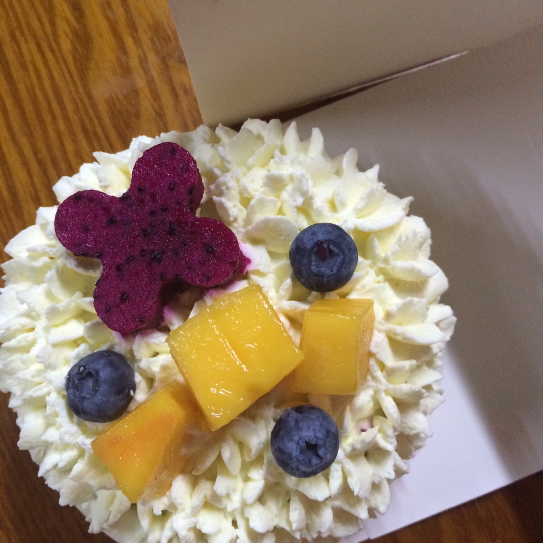 4寸mini裱花蛋糕