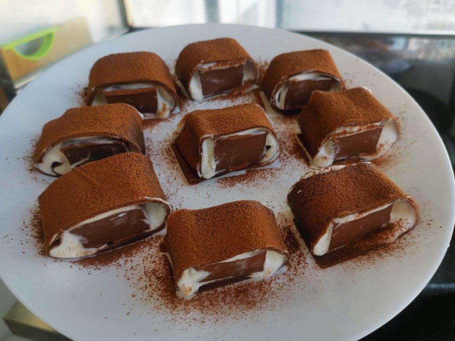 抹茶奶冻毛巾卷【曼食慢语】