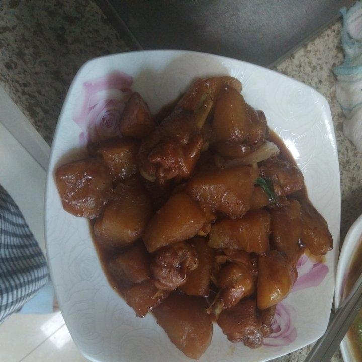 照烧土豆鸡翅根