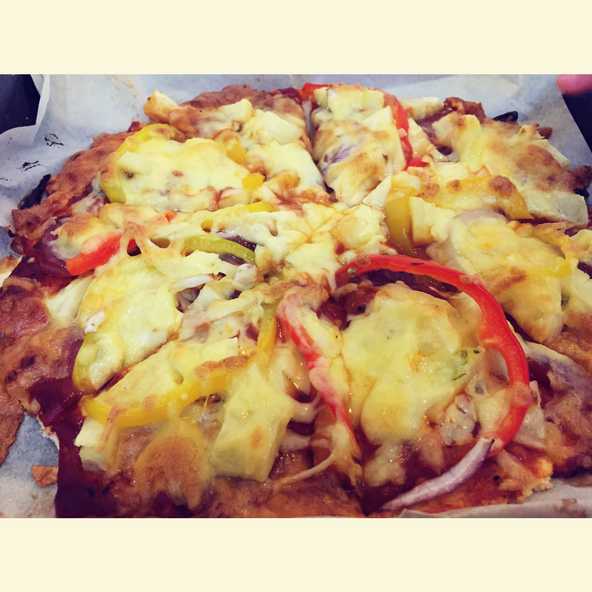 不用酵母的披萨底 No Yeast Pizza Dough