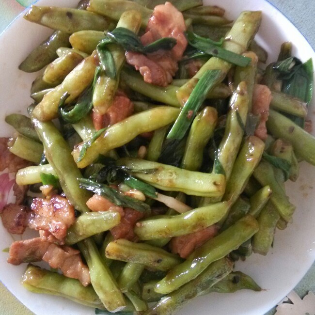 四季豆炒肉
