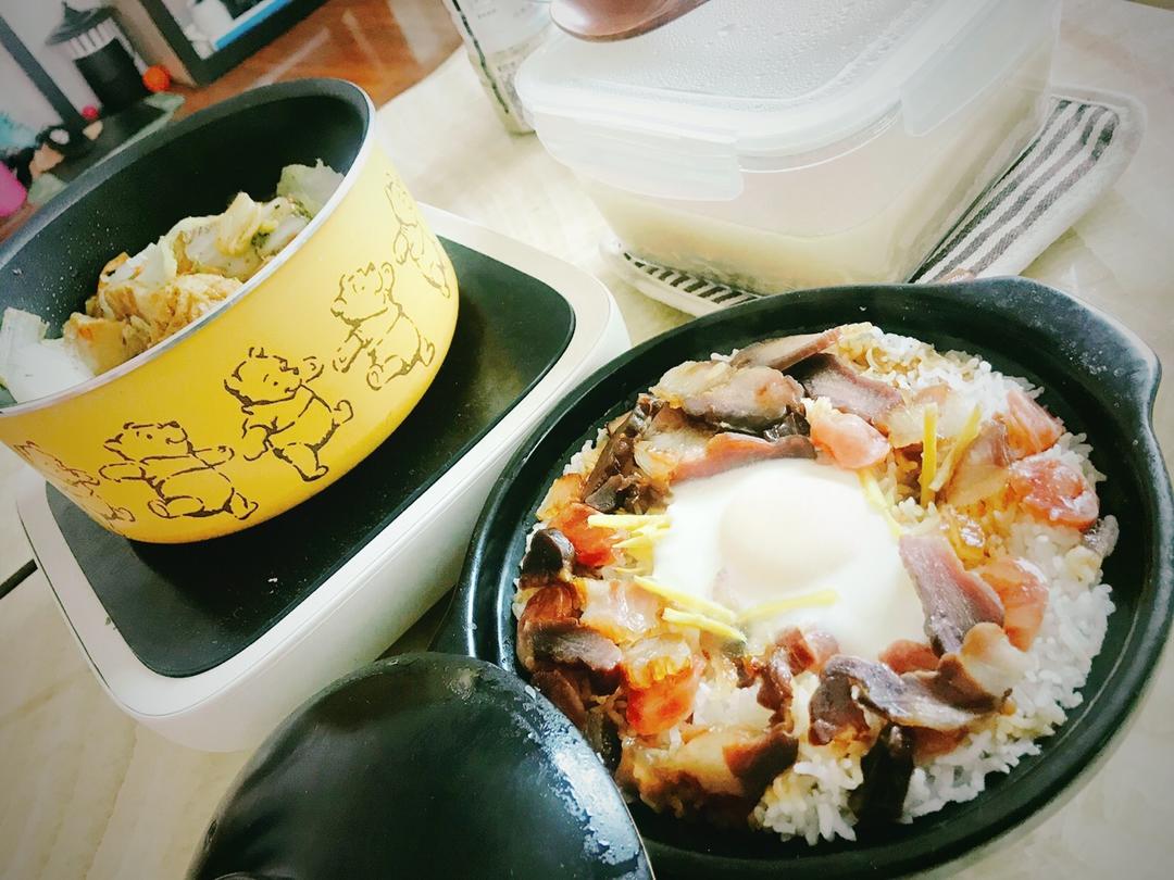 腊肠煲仔饭
